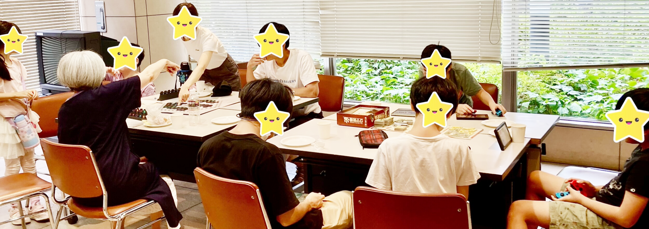 ボードゲーム会の様子